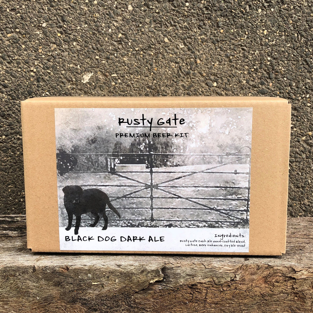 RUSTY GATE: Black Dog Dark Ale Beer Kit