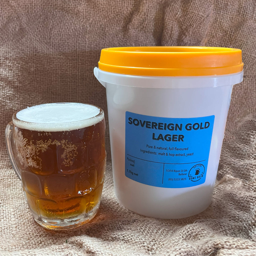 Sovereign Gold Lager Beer Kit